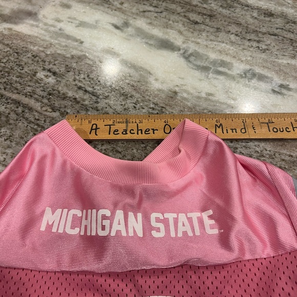 Light pink doggy Michigan State jersey shirt - Picture 4 of 5
